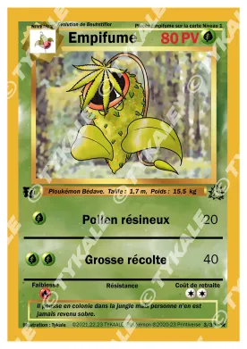 Carte Empifume — série Fleur