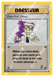 Carte Faux Prof. Chnek
