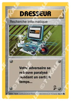 Carte Recherche informatique