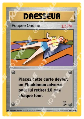 Carte Poupée Ondine — série Set de base édition 2