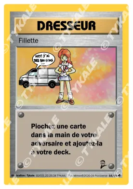 Carte Fillette — série Set de base édition 2