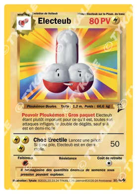 Carte Electeub — série Set de base édition 2