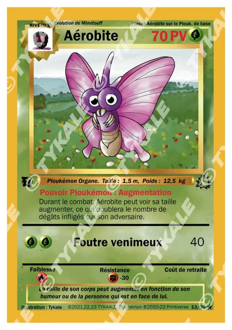 Carte Aérobite