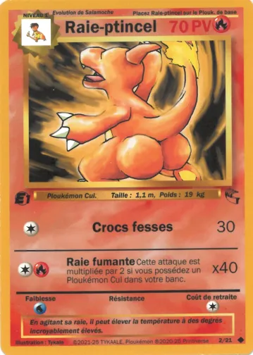 Carte Raie-ptincel