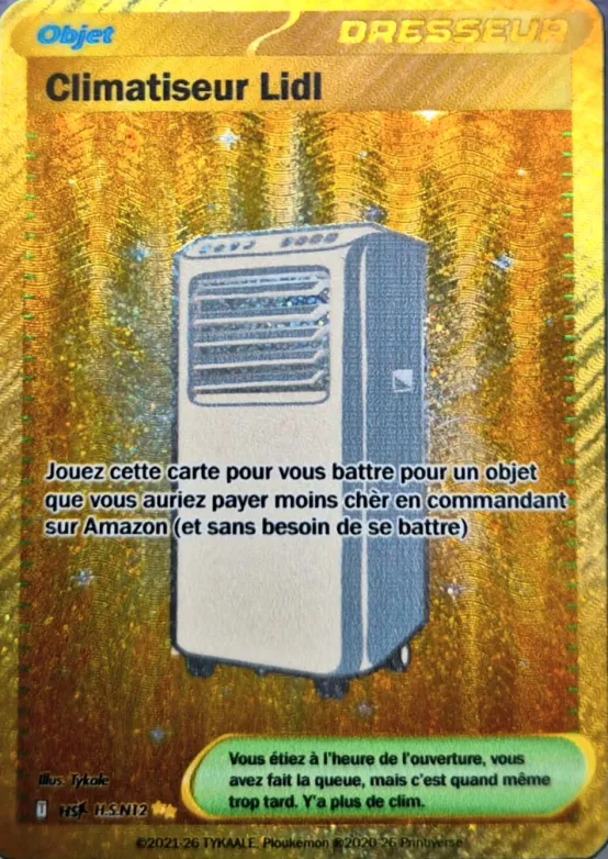 Carte Climatiseur Lidl