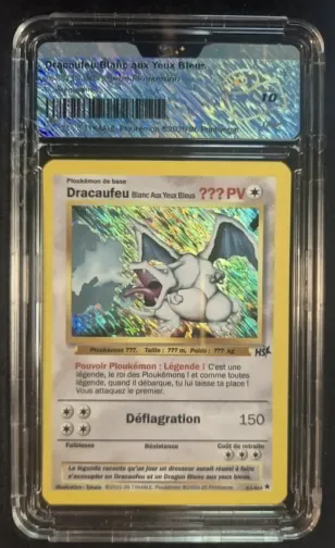Carte DRACAUFEU BLANC AUX YEUX BLEUS (HS N.10)