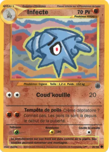 Carte Infecte