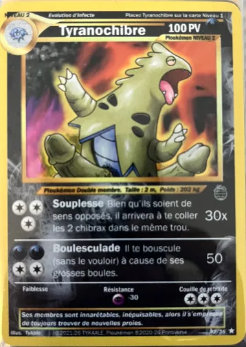 Carte Tyranochibre