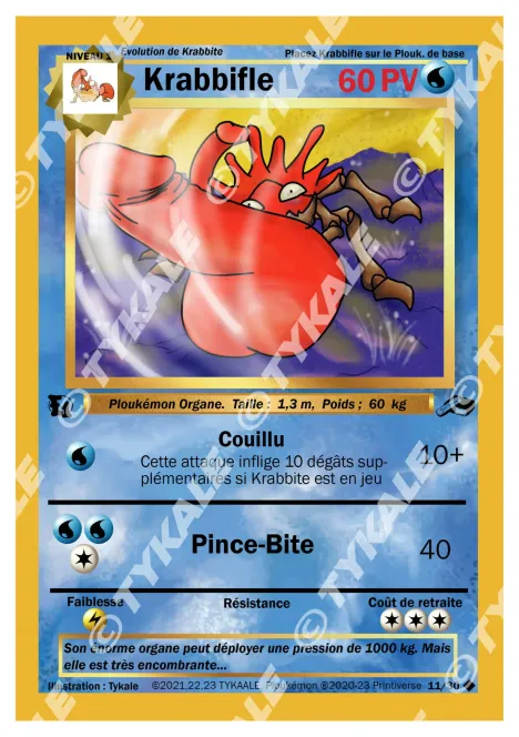Carte Krabbifle