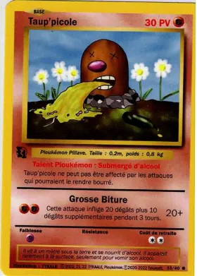 Carte Taup’picole