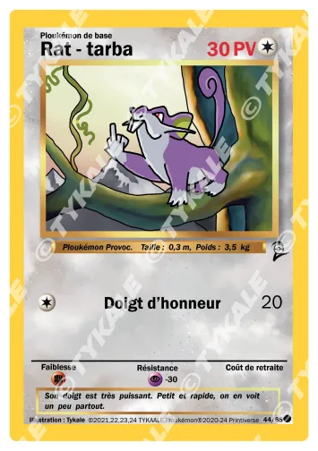 Carte Rat - tarba