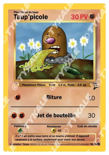 Carte Taup'picole