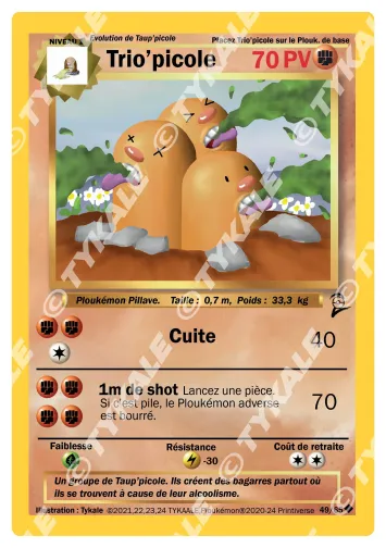 Carte Trio'picole