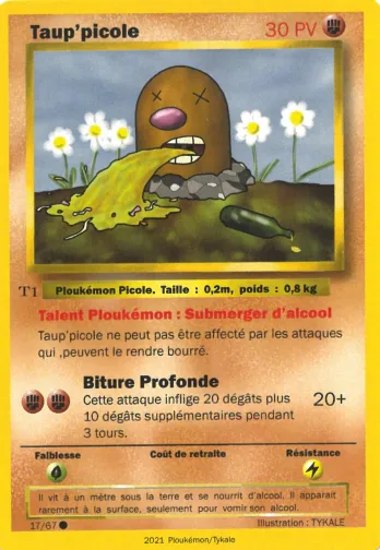 Carte Taup'picole