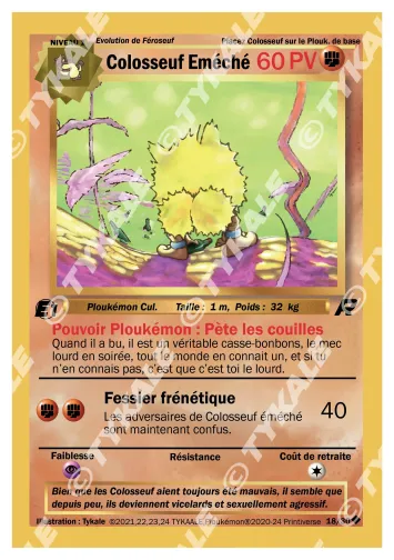 Carte Colosseuf Eméché