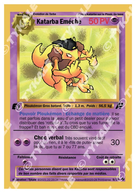 Carte Katarba Eméché