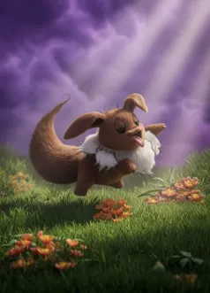 Illustration du Ploukémon Evolean