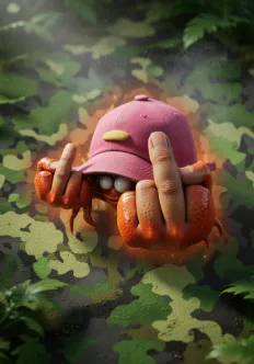 Illustration du Ploukémon Niktarace