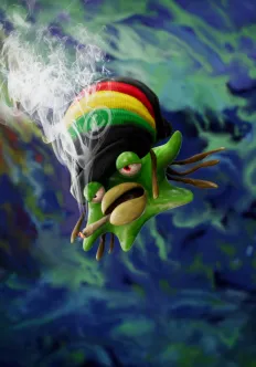 Illustration du Ploukémon Amonizdar