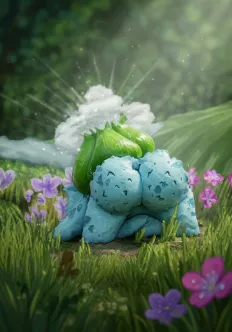 Illustration du Ploukémon Boulebizarre