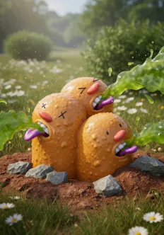 Illustration du Ploukémon Trio’picole