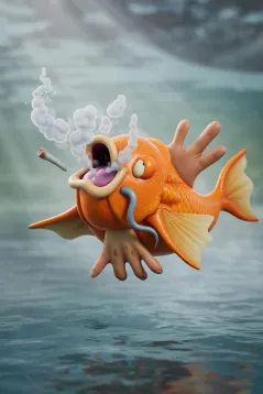 Illustration du Ploukémon Magicarpet