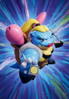 Illustration du Ploukémon Tortrans’