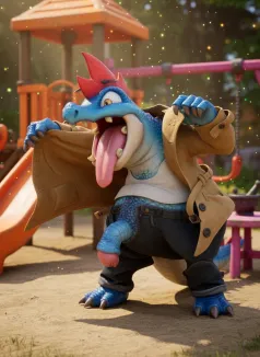 Illustration du Ploukémon Aligateub