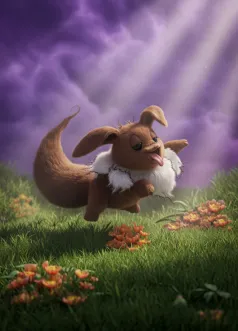 Illustration du Ploukémon Evolean