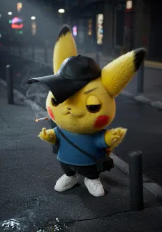 Illustration du Ploukémon Ptishouf