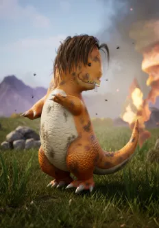 Illustration du Ploukémon Salamoche