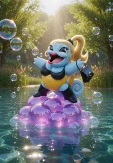 Illustration du Ploukémon Carapute