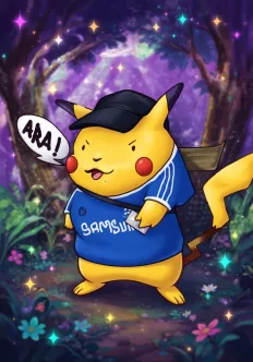 Illustration du Ploukémon Pikashouf