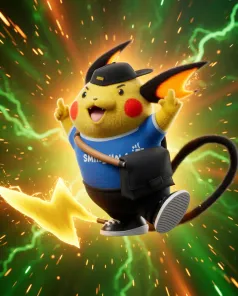 Illustration du Ploukémon Raïshouf