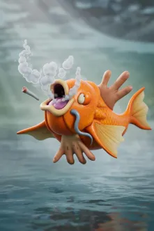 Illustration du Ploukémon Magicarpet