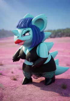 Illustration du Ploukémon Nidragqueen