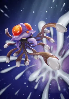 Illustration du Ploukémon Tentaculeur