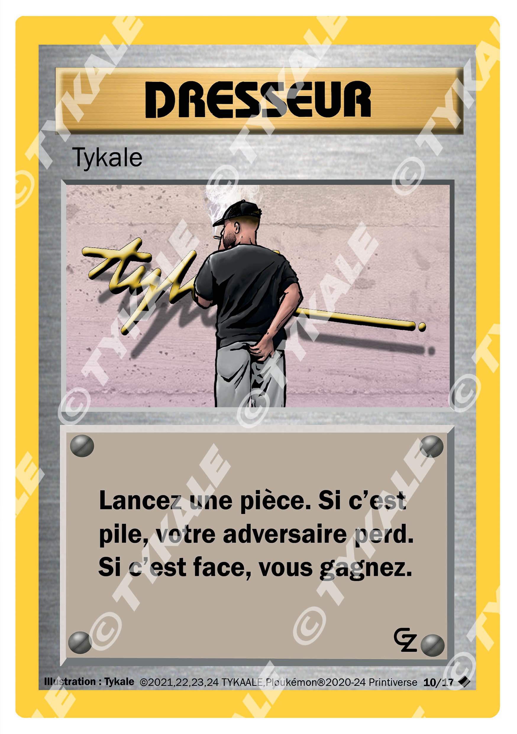 Carte Tykale — série Game Zone