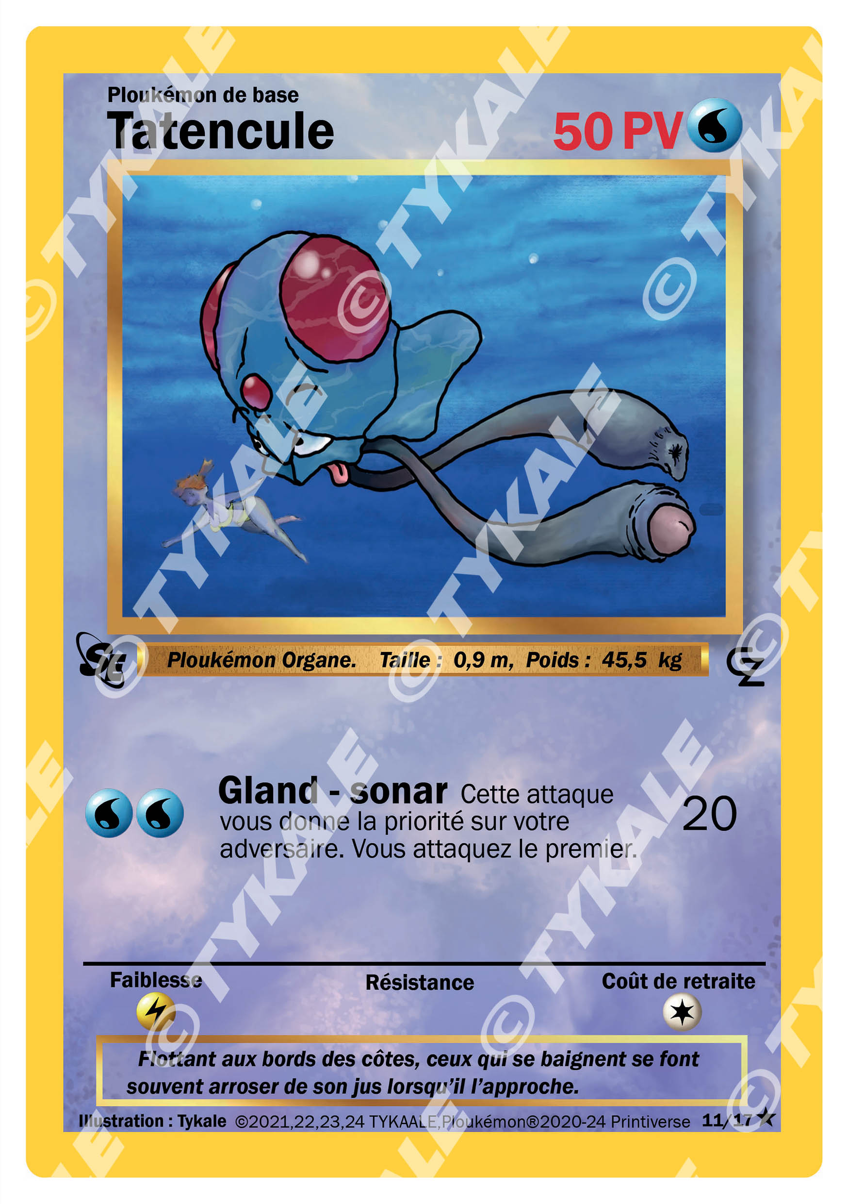 Carte Tatencule — série Game Zone