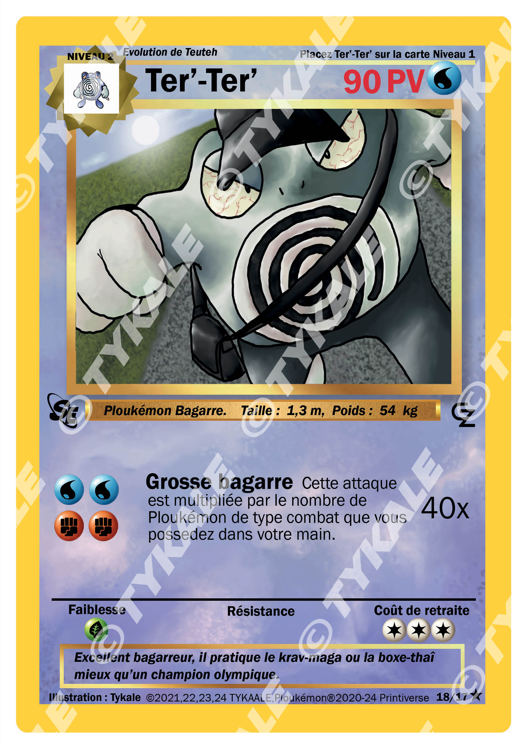 Carte Ter’-Ter’ — série Game Zone