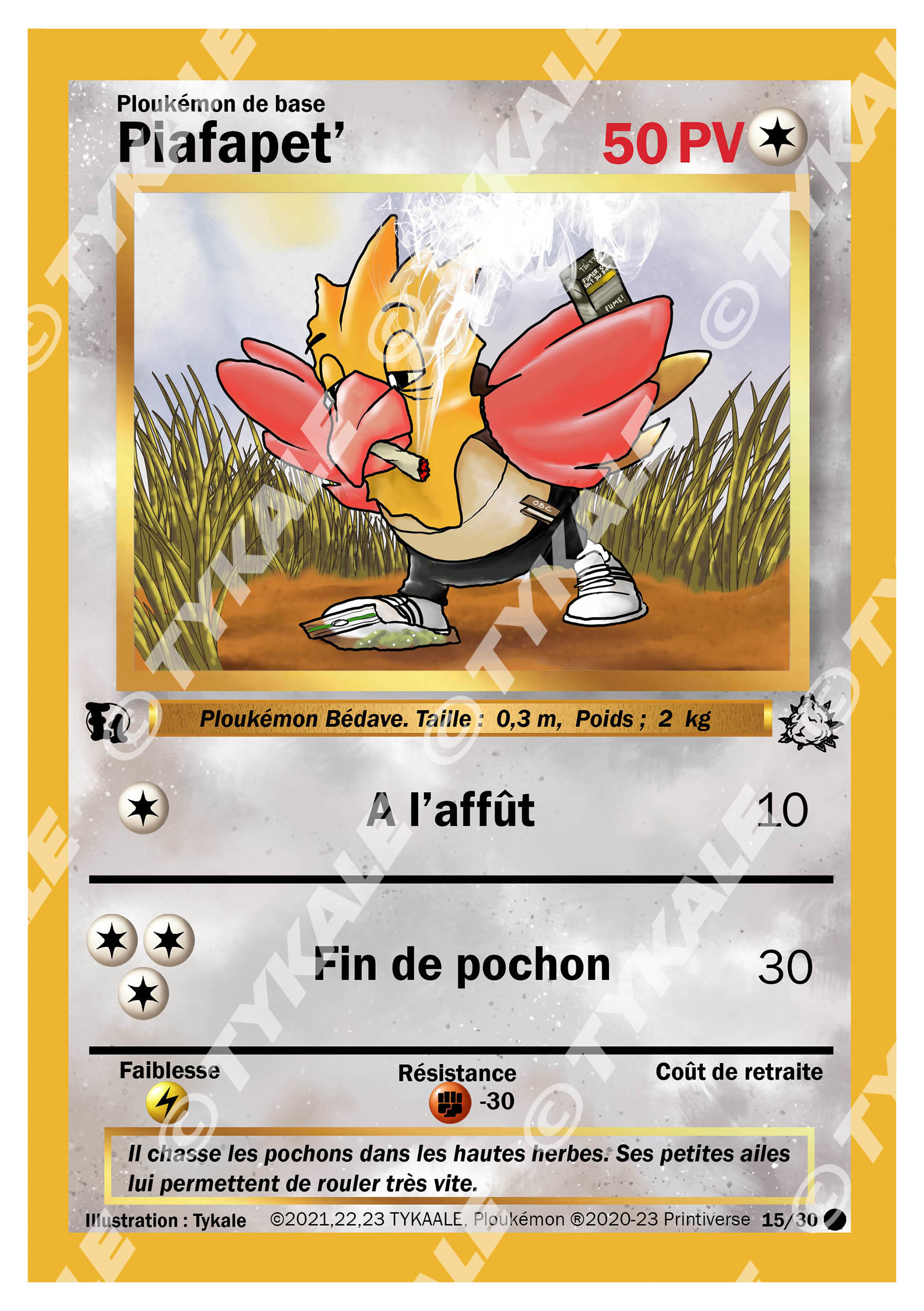 Carte Piafapet’ — série Fleurs