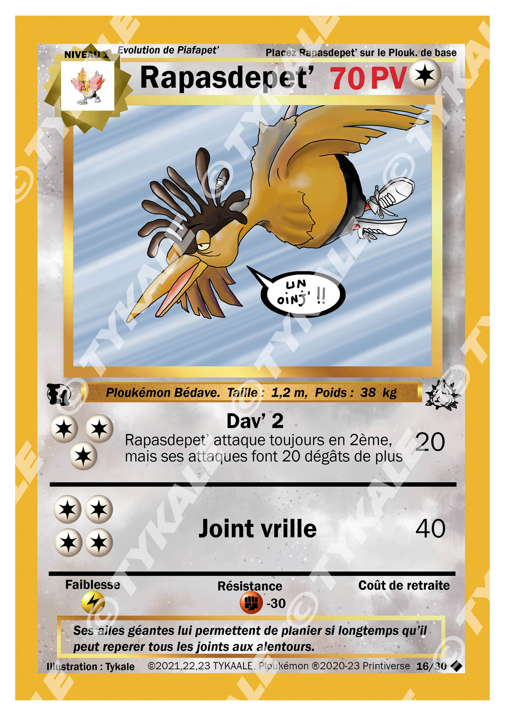 Carte Rapasdepet’ — série Fleurs