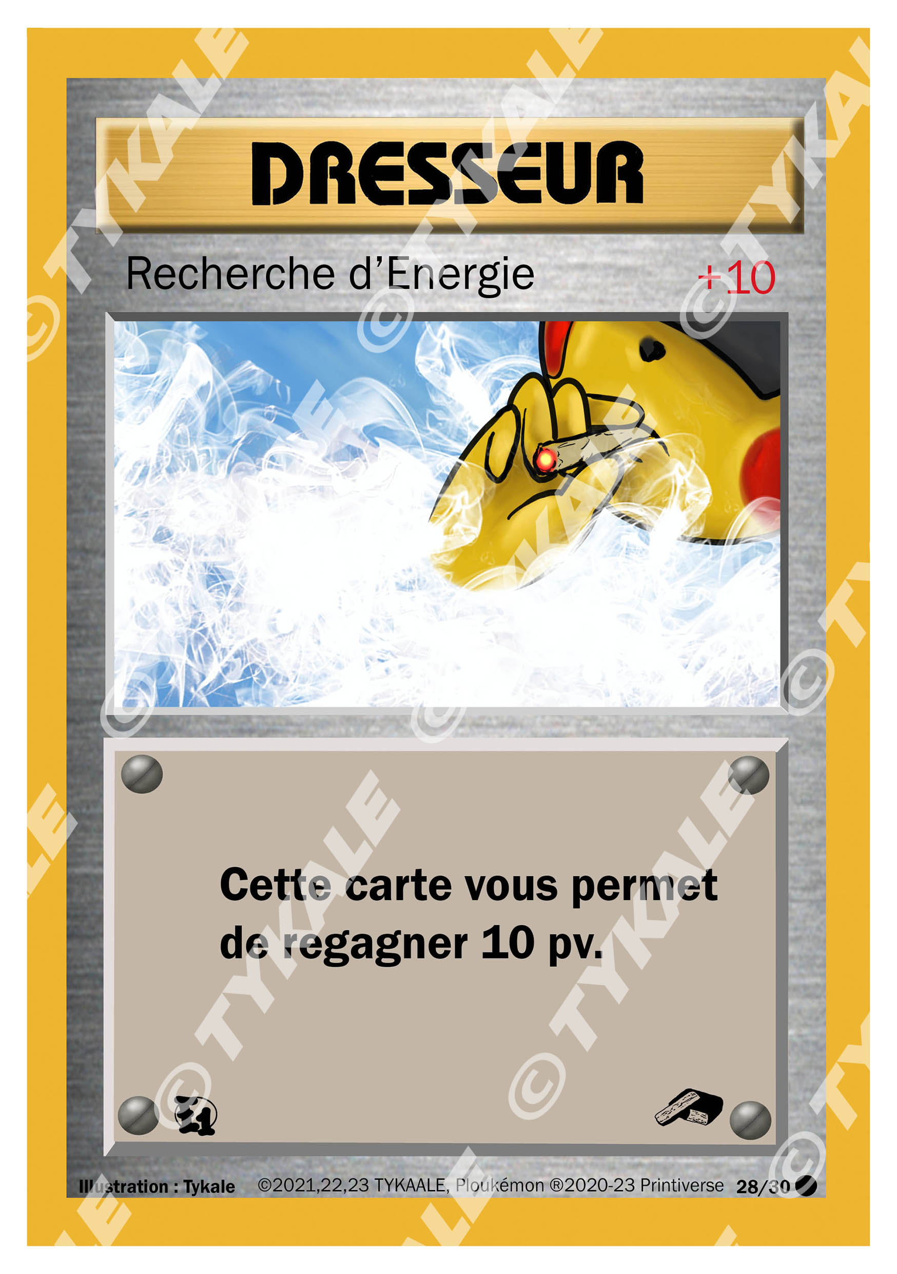 Carte Recherche d'Energie