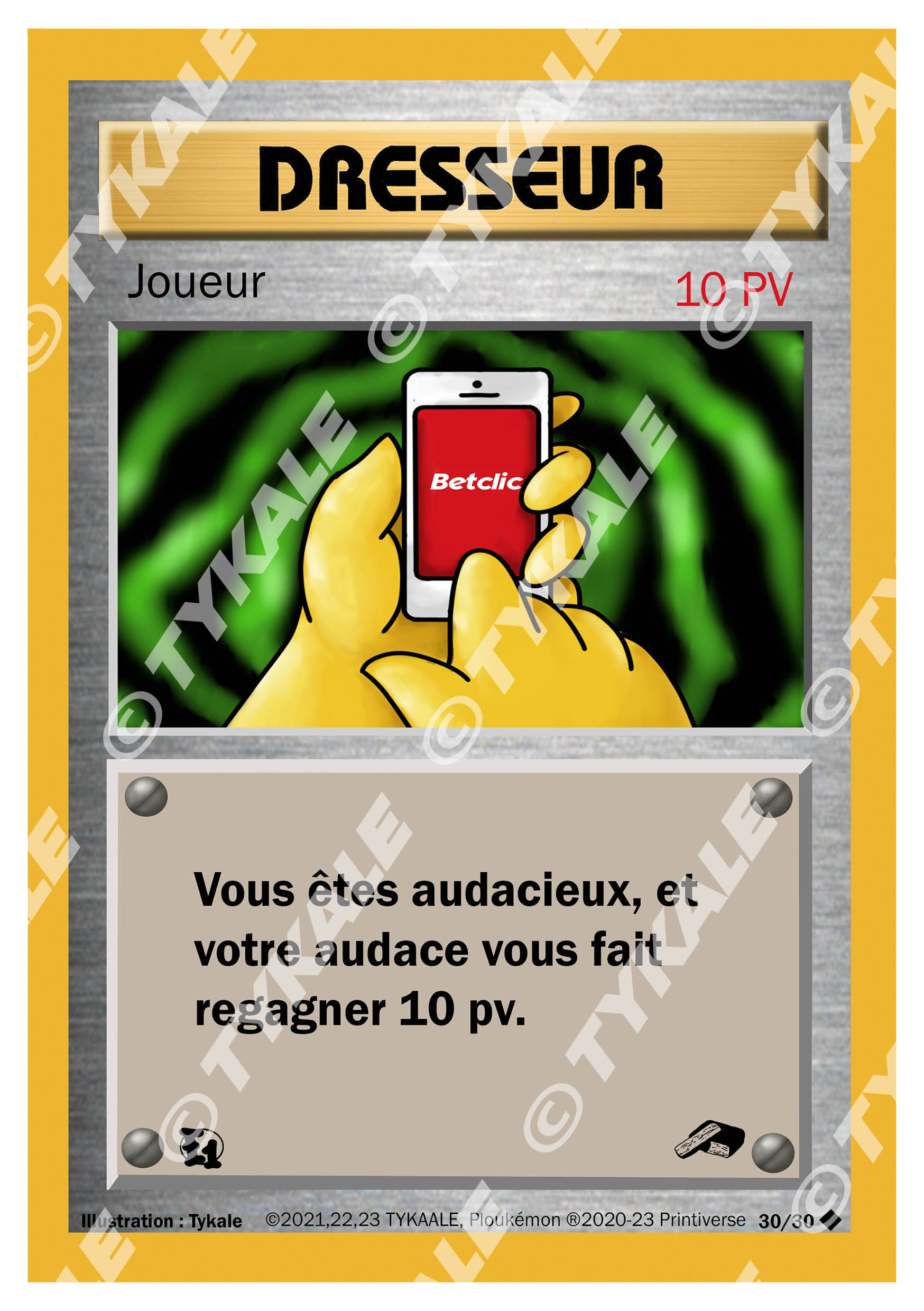 Carte Joueur