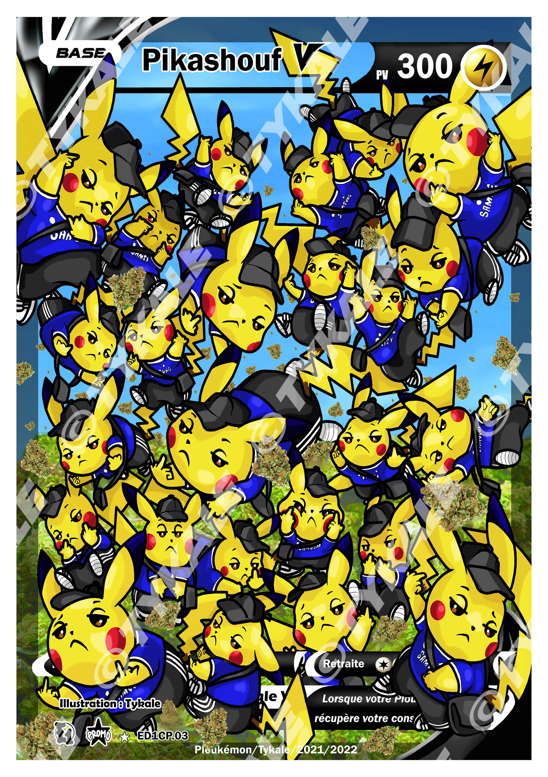 Carte Pikashouf — série Hors série et Promo