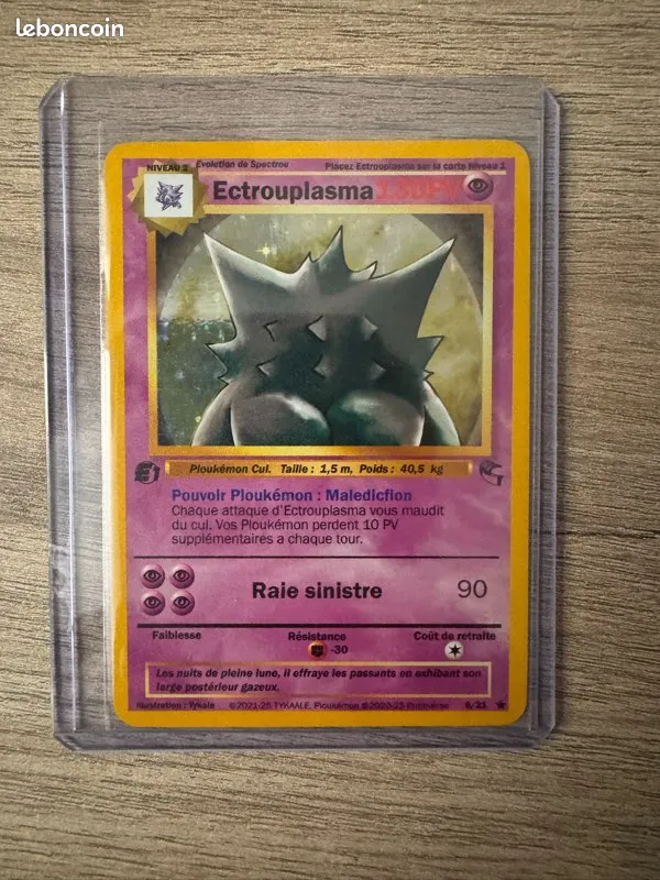 Carte Ectrouplasma — série GYM