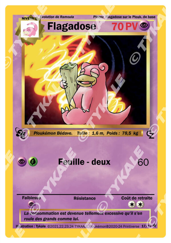 Carte Flagadose — série Game Zone