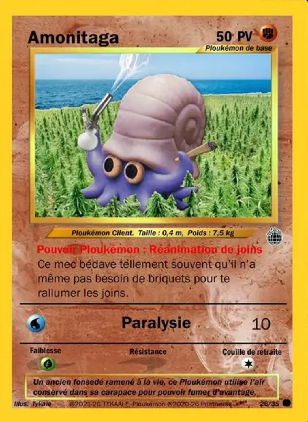 Image originale de la carte Amonitaga