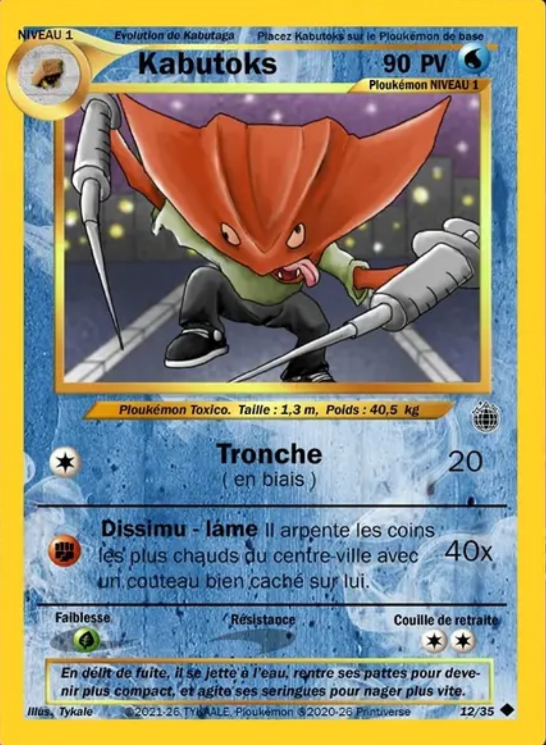 Image originale de la carte Kabutoks