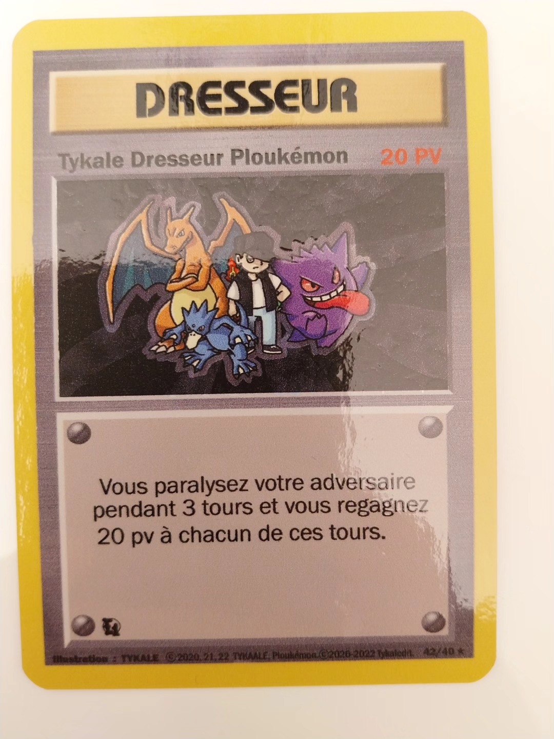 Image originale de la carte Tykale Dresseur Ploukémon